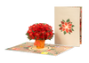 Poinsettias Plant Pop Up Card