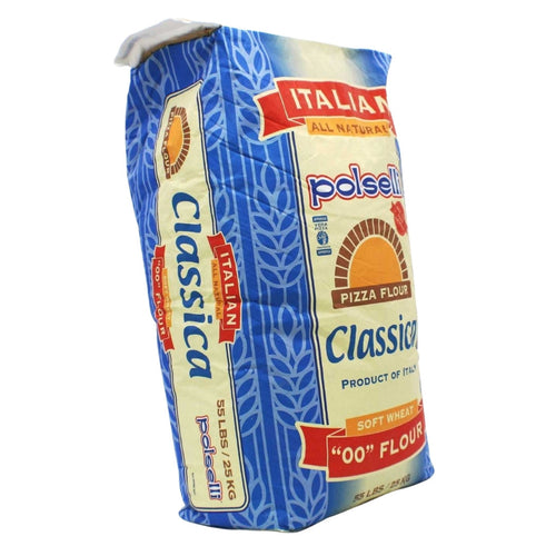 Polselli, Classica Tipo 00 Pizza Flour, Neapolitan, 55 lb  (25 kg)