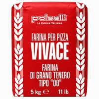 Polselli, Vivace Tipo 00 Pizza Flour, 11lb (5 kg)