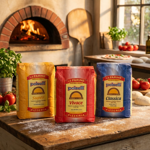 Polselli, Super Tipo 00 Pizza Flour, 11 lb (5 kg)