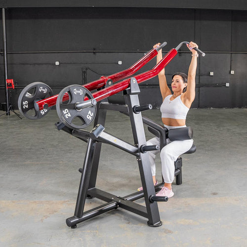 Power Leverage V2 Iso Lateral Lat Pull - Muscle D Fitness