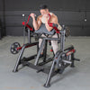Power Leverage V2 Iso Lateral Biceps Curl / Preacher Curl - Muscle D Fitness
