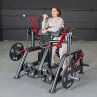 Power Leverage V2 Iso Lateral Biceps Curl / Preacher Curl - Muscle D Fitness