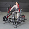 Power Leverage V2 Iso Lateral Biceps Curl / Preacher Curl - Muscle D Fitness