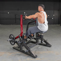 Power Leverage V2  Iso Lateral Seated Row - Muscle D Fitness