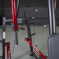 Power Leverage V2 Seated Pec Fly / Rear Delt Combo - Plate Loaded - Weight Storage Included