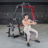 Power Leverage V2 Seated Pec Fly / Rear Delt Combo - Plate Loaded - Weight Storage Included