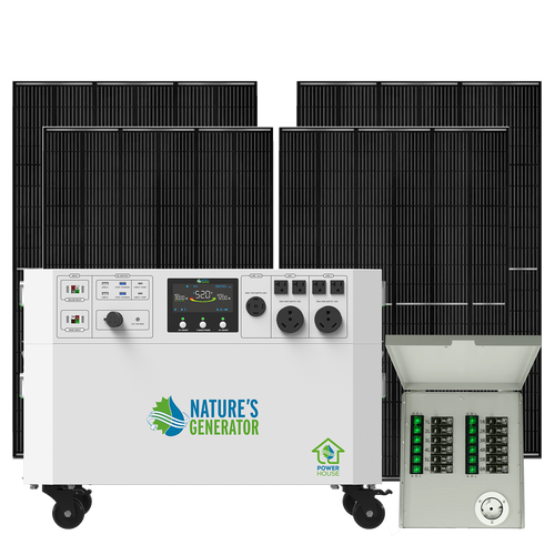 Powerhouse Gen 2 Solar Generator and Transfer Switch