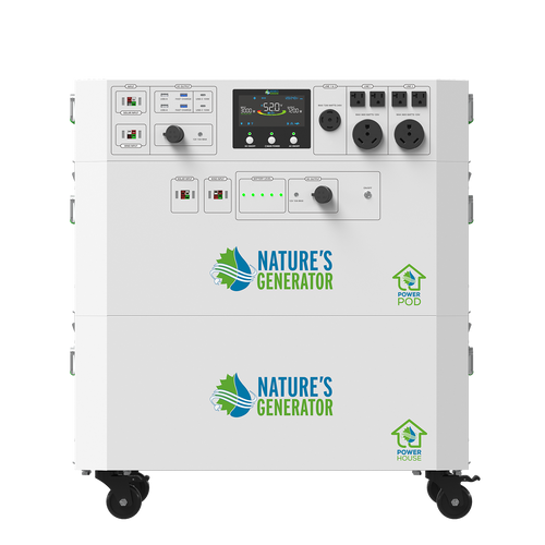 Powerhouse Gen 2 Solar Generator and Transfer Switch