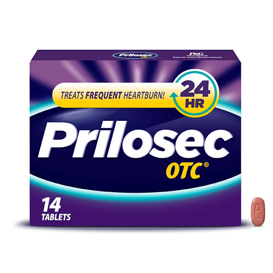 Prilosec OTC: 24-Hour Acid Reducer for Frequent Heartburn Relief