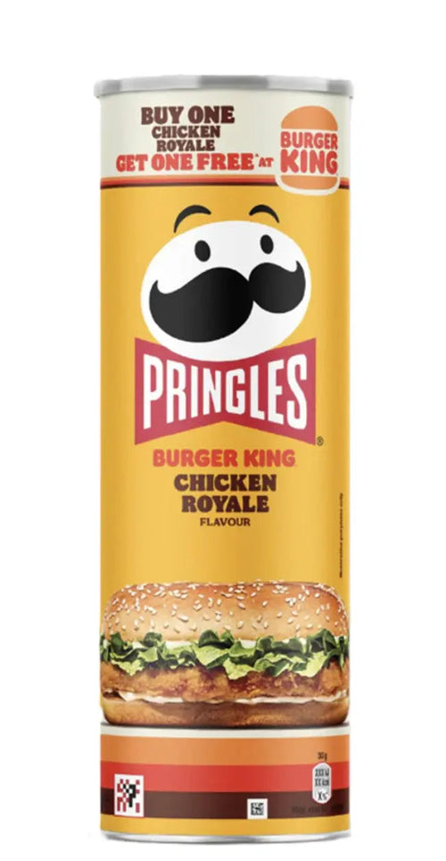Pringles Burger King Chicken Royale Chicken Sandwich Crisps (UK)