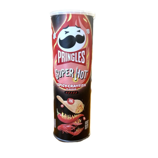 Pringles Super Hot Spicy Crayfish – Extra Hot Chinese Edition Seafood Chips (China)