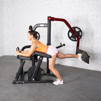Pro Strength Booty Shaper - Muscle D Fitness - Adjustable, Plate Loaded, Glute Kick