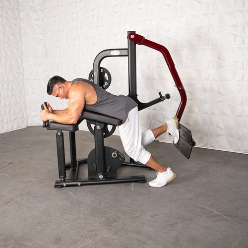 Pro Strength Booty Shaper - Muscle D Fitness - Adjustable, Plate Loaded, Glute Kick