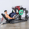 Pro Strength Dual Leg Press - Muscle D Fitness - Plate Loaded - Iso-Lateral - 45-Degree