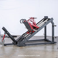 Pro Strength Dual Leg Press - Muscle D Fitness - Plate Loaded - Iso-Lateral - 45-Degree