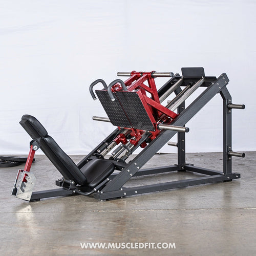 Pro Strength Dual Leg Press - Muscle D Fitness - Plate Loaded - Iso-Lateral - 45-Degree
