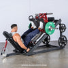 Pro Strength Dual Leg Press - Muscle D Fitness - Plate Loaded - Iso-Lateral - 45-Degree