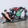 Pro Strength Dual Leg Press - Muscle D Fitness - Plate Loaded - Iso-Lateral - 45-Degree