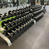 Pro Urethane Dumbbells - Muscle D Fitness - Quality Knurled Handles - Solid Design