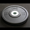 Pro Bumper Training Plates with Center Steel Hub - Muscle D Fitness - Virgin Rubber