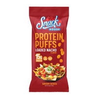 Loaded Nacho Protein Puffs Single Serving - 8-Pack Box