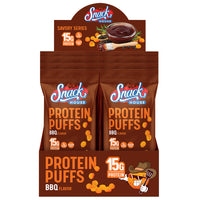 Carolina BBQ Protein Puffs Single Serving - 8-Pack Box