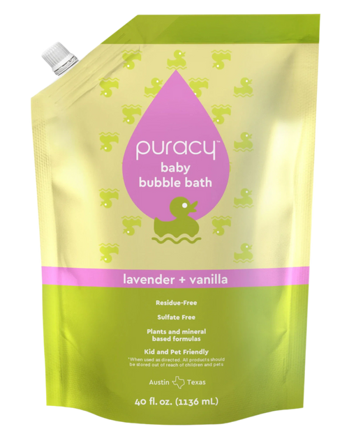 Baby Bubble Bath (Hypoallergenic) Puracy