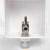 1/2" Push fit Inlet, Toilet Outlet Box, with Installed 1/4 Turn Ball Valve Plumbingsell