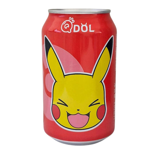 QDol Pokemon Strawberry Flavour Sparkling Water (330ml) (China) 6-Pack