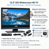Naxa 13.3 Inch 12Volt AC/DC LED HDTV ATSC with DVD and Media Player + Car Package