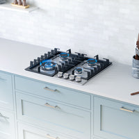 Rangaire 24" Gas Cooktop 4 Burners Stainless Steel RCG241S
