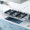 Rangaire 34" Gas Cooktop 5 Burners Stainless Steel RCG341S Rangaire Appliances