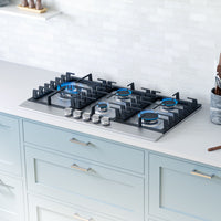 Rangaire 34" Gas Cooktop 5 Burners Stainless Steel RCG341S Rangaire Appliances