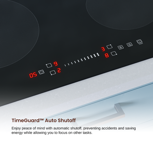 Rangaire 24" Induction Cooktop 4 Burners RCI241S Rangaire Appliances