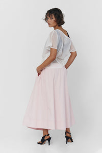 UIARA SKIRT IN BABY PINK