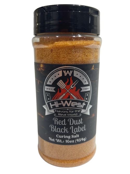Hi-West Red Dust Black Label Curing Salt