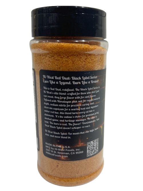Hi-West Red Dust Black Label Curing Salt