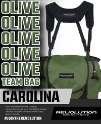 Revolution Carolina Team V3 Disc Golf Bag - Olive Green