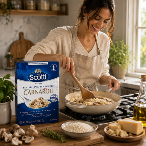 Riso Scotti, Carnaroli Rice Box, 2.2 lb (1 kg)