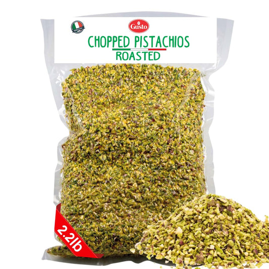 Gusto Etna Sicilian Chopped Pistachios – 1kg / 2.2 lb Bulk