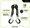 Frontline RPA062RA Aramid Twin Fiber Web 6' SRL with Aluminum Rebar Hook Ends
