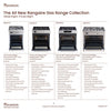 Rangaire 36" Gas Range Convection Oven Freestanding Stainless Steel RRG361TS