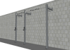 TGrip Commercial 10' Low Profile Wall Mount Rig - 3x3 Steel - Functional Multi-Grip Pull-Up - Sandwich Style J-Hooks