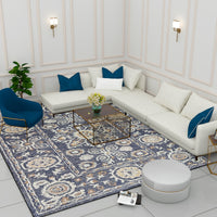 Premium Hand-Tufted Rug Made of 100% Wool  - Nomadic Sun - 8x10 Feet