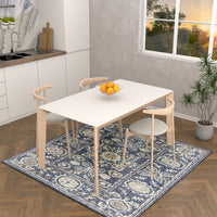 Premium Hand-Tufted Rug Made of 100% Wool  - Nomadic Sun - 6x6 Feet