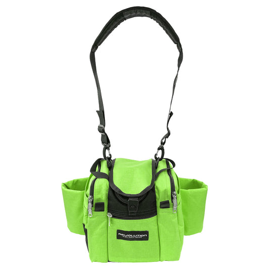 Revolution Mini Deluxe V3 Disc Golf Bag - Lime Green