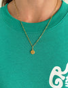 Radiant Cross Necklace