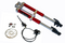 Red / Chrome / Hydraulic Front Brake
