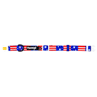 Red, White, & Bark Classic Collar